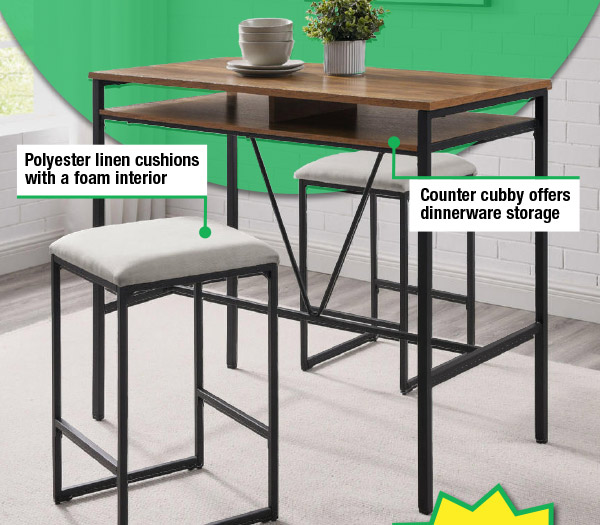 99.99 Dining Table & Chairs Menards