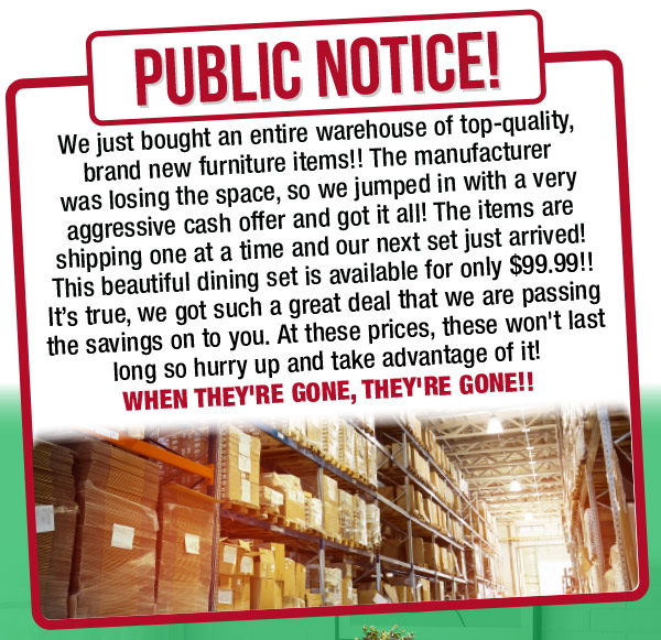 99.99 Dining Table & Chairs Menards