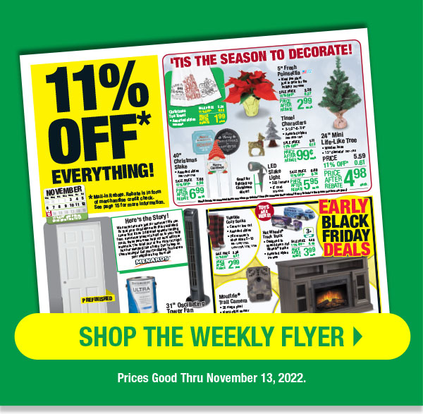 BIG Decorative Clocks Under 20 With a NEW Weekly Ad! Menards
