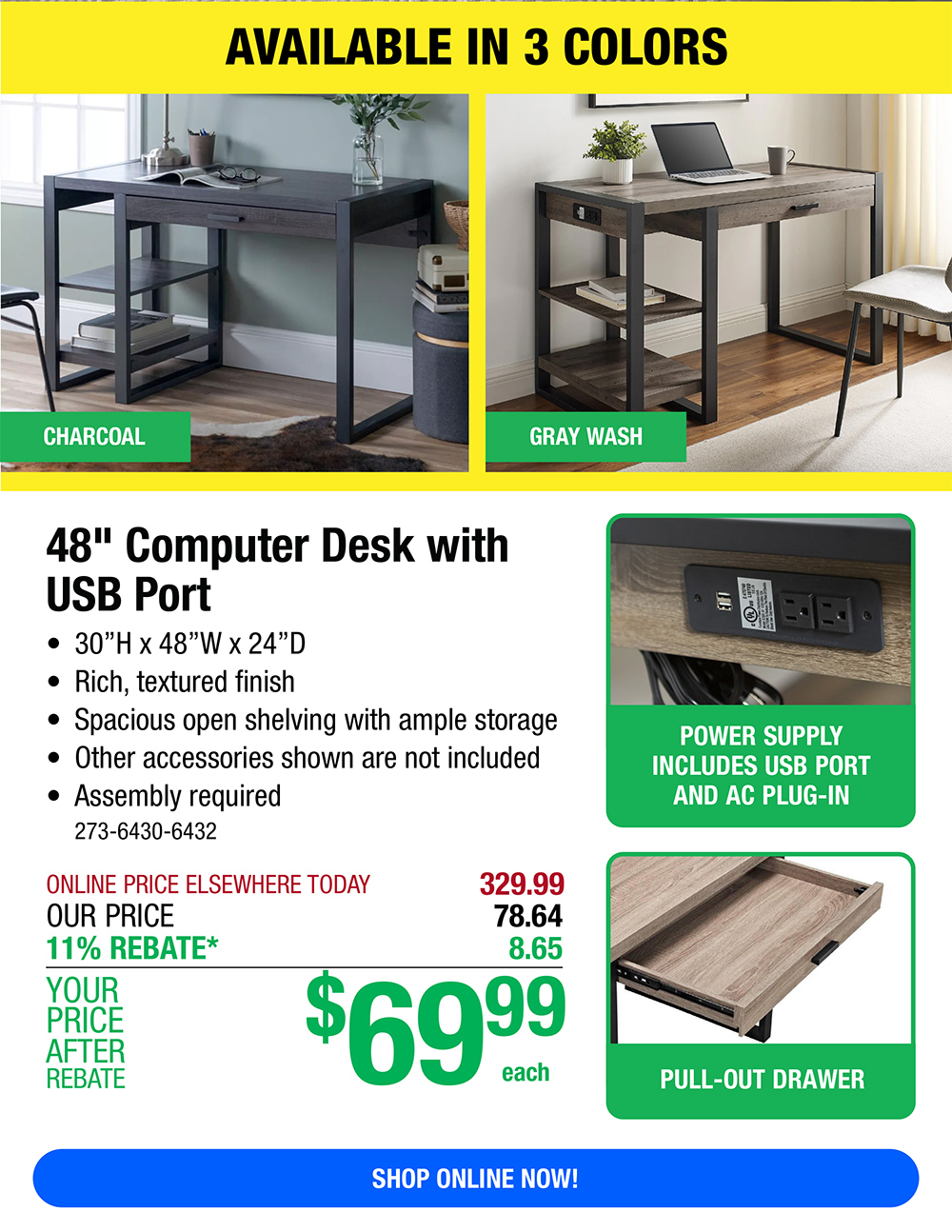 Computer Desks for UNDER 70 Menards