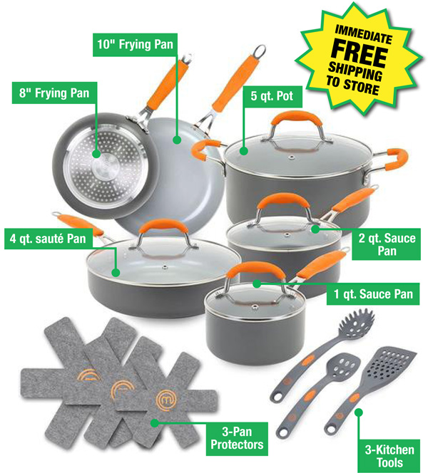 MasterChef 5pc Cookware Set UNDER 30! Menards