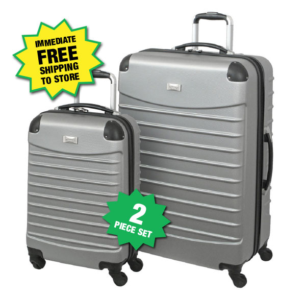 2 pc Hardside Luggage Set Under 80 Menards