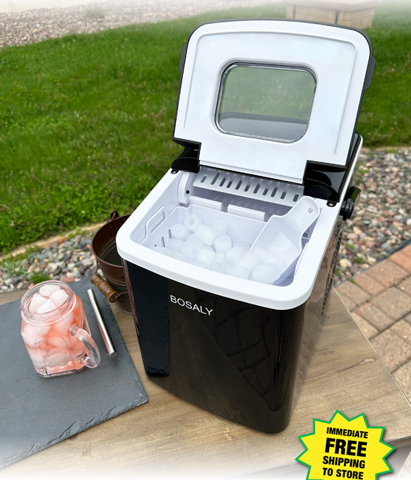 Portable Ice Maker ONLY 59.99! Menards