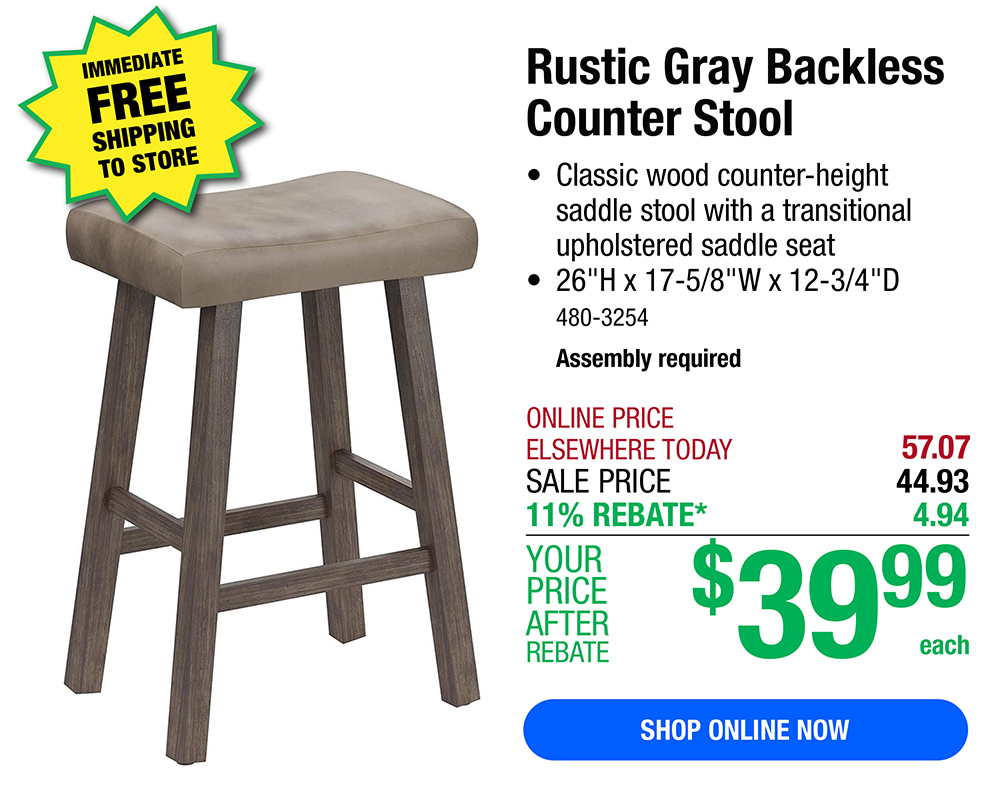 2Pack CounterHeight Stools UNDER 50! Menards