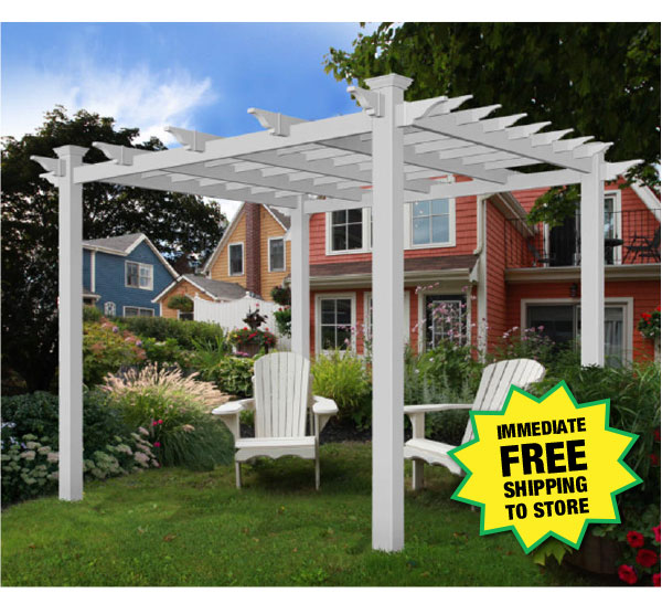 Pergola Kit ONLY 299! Menards