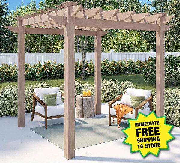 Pergola Kit ONLY 299! Menards