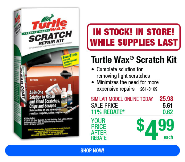 Turtle Wax Scratch Repair Kit: why every car owner needs this kit!
