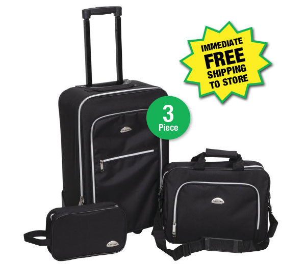 Hard Side Luggage 3 pc Set UNDER 100! Menards