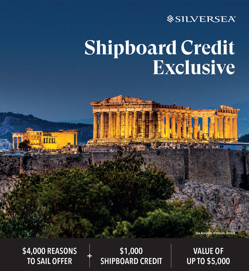 Silversea Shipboard Credit Exclusive