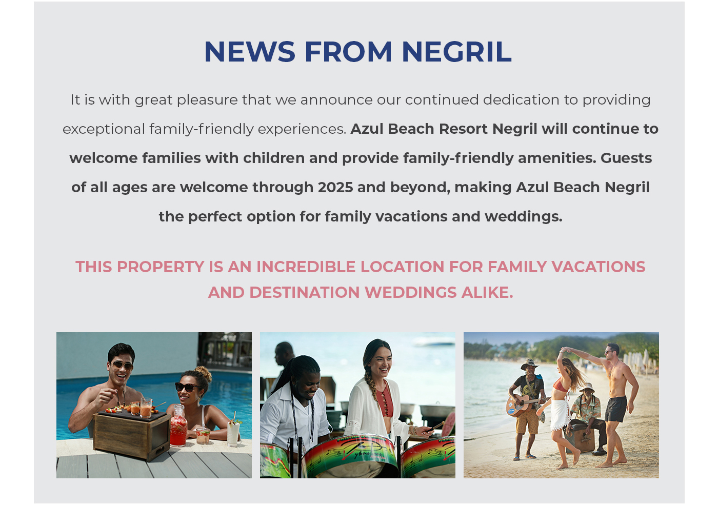 News from Negril