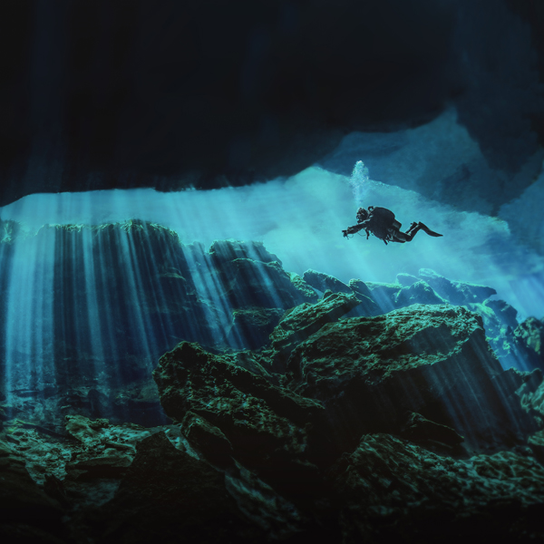 Cenote Dos Ojos, Riviera Maya