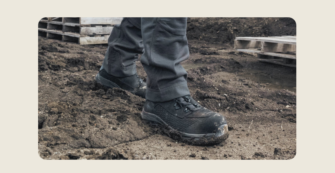 Red Wing Boots on a work site