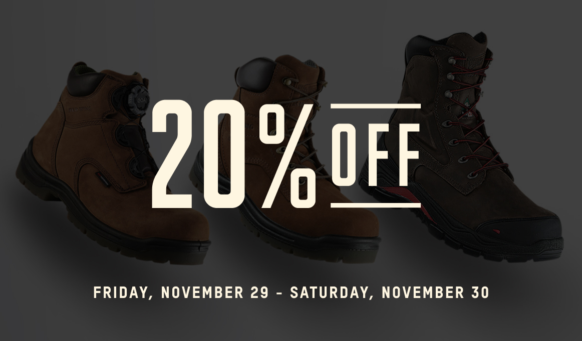 20% Off | Friday, November 29 - Saturday, November 30