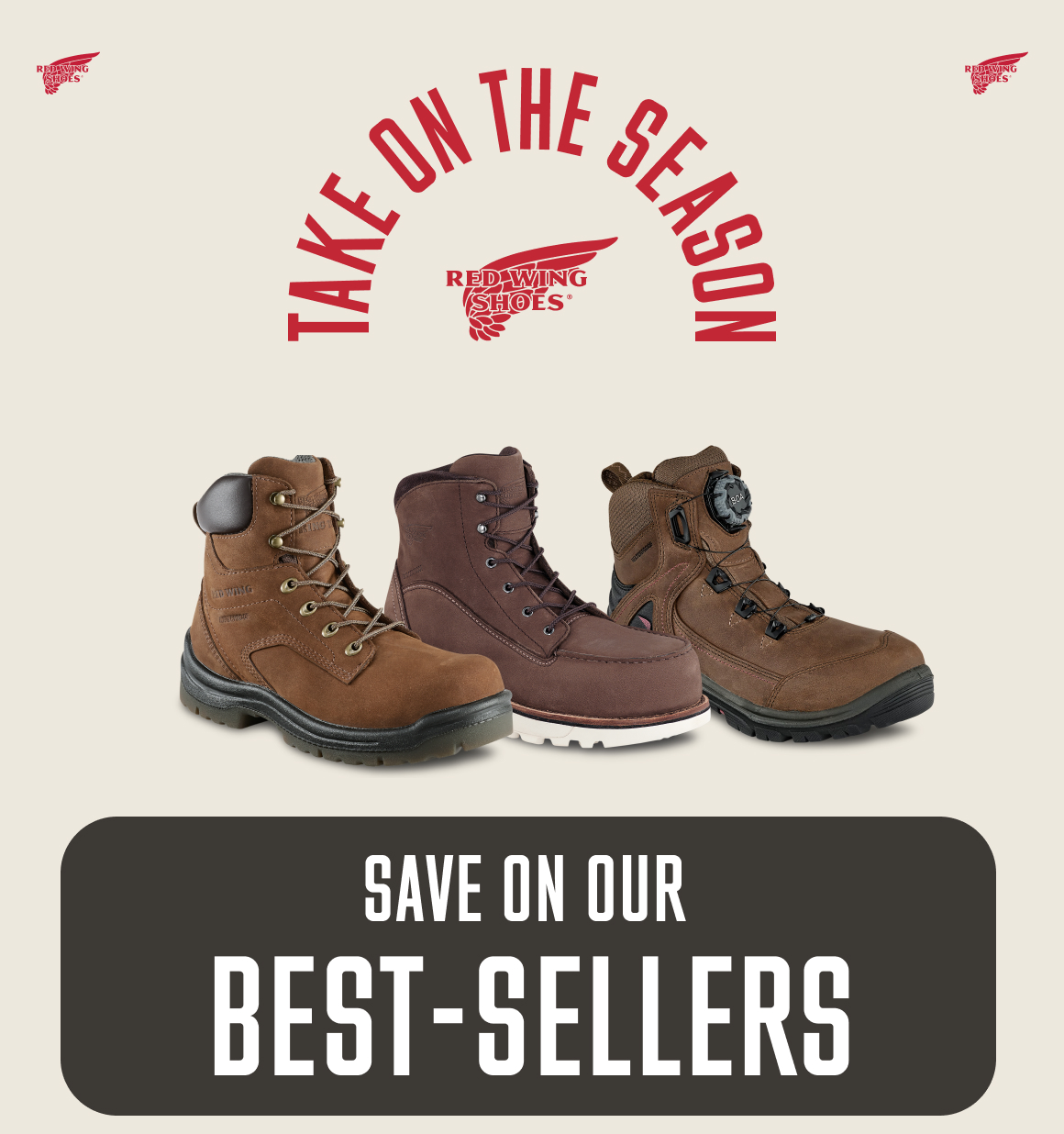 Red wing sale store coupon