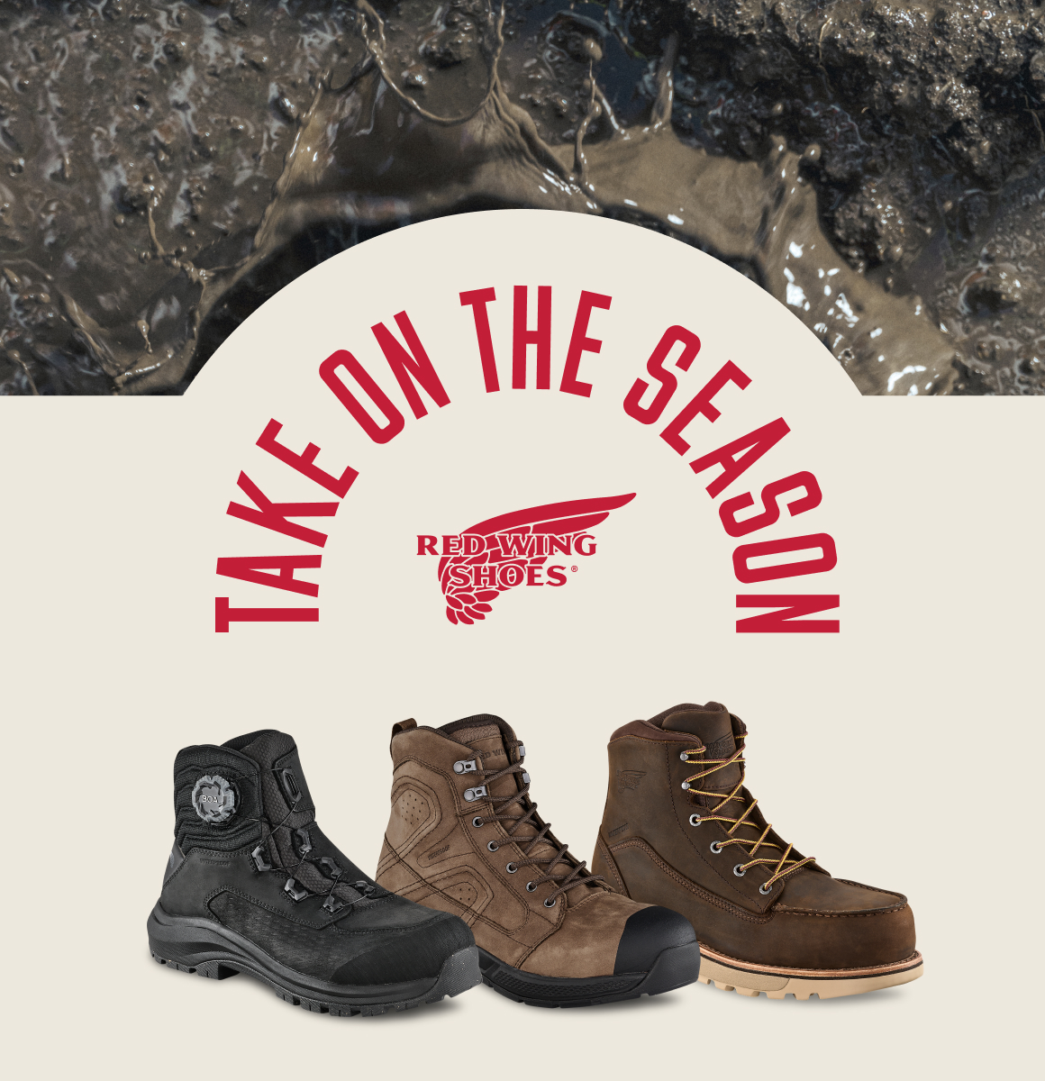 TAKE ON THE SEASON: RED WING SHOES