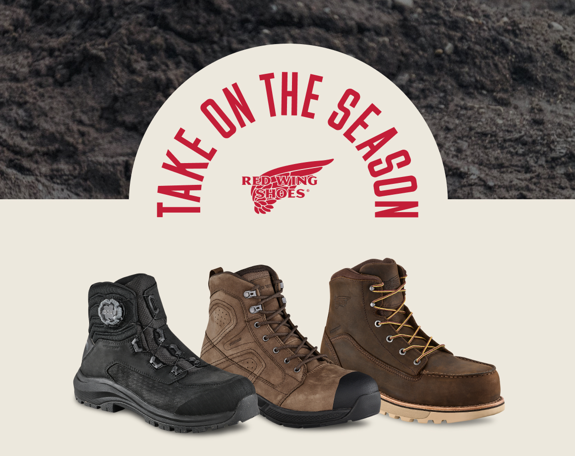 TAKE ON THE SEASON: RED WING SHOES