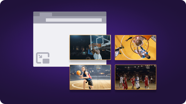 Keep an eye on the games with pop-out videos