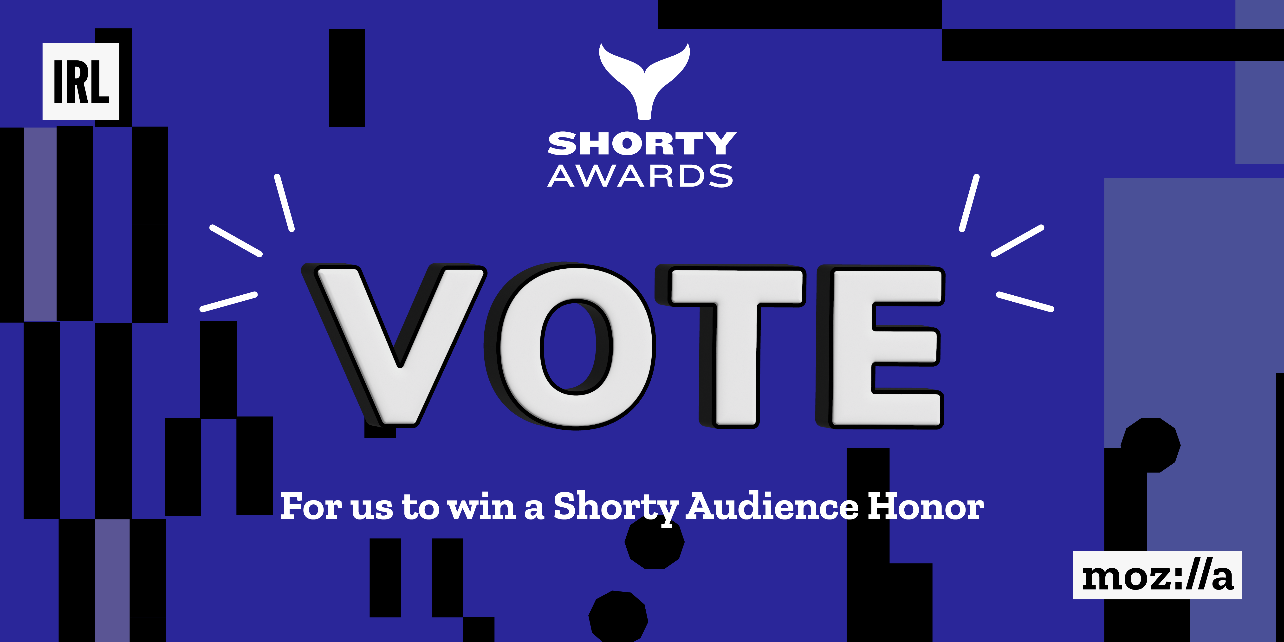 Mozilla's IRL podcast has been shortlisted for a Shorty Impact Award 