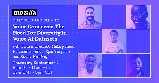 Voice Concerns: The Need For Diversity In Voice AI Datasets (A September 2 Virtual Panel)