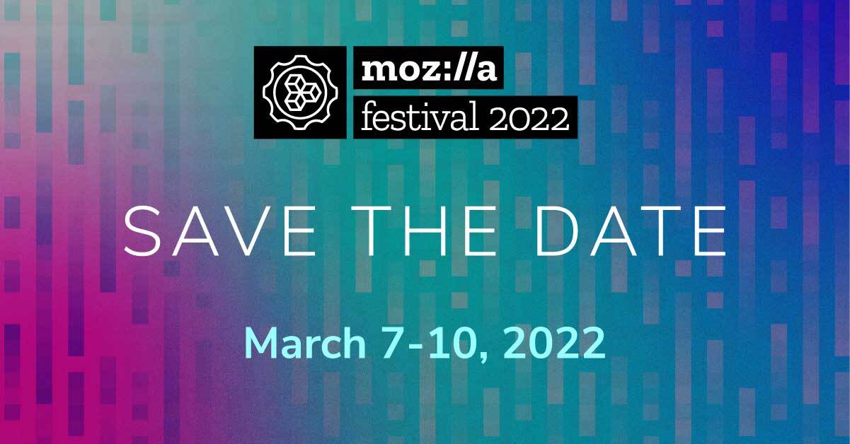 MozFest Save The Date - 