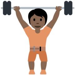 person-lifting-weights-dark-skin-tone