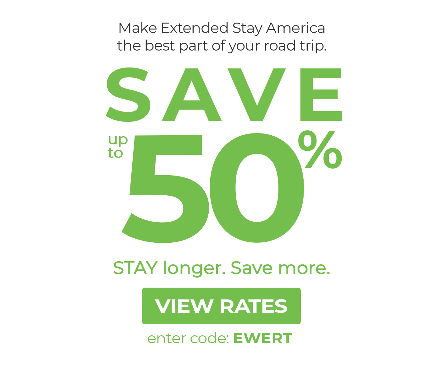 Music, snacks and the open road await! Extended Stay America