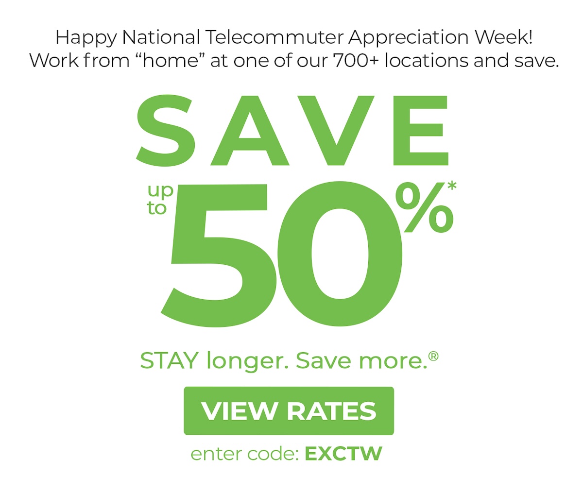 Happy National Appreciation Week! Extended Stay America