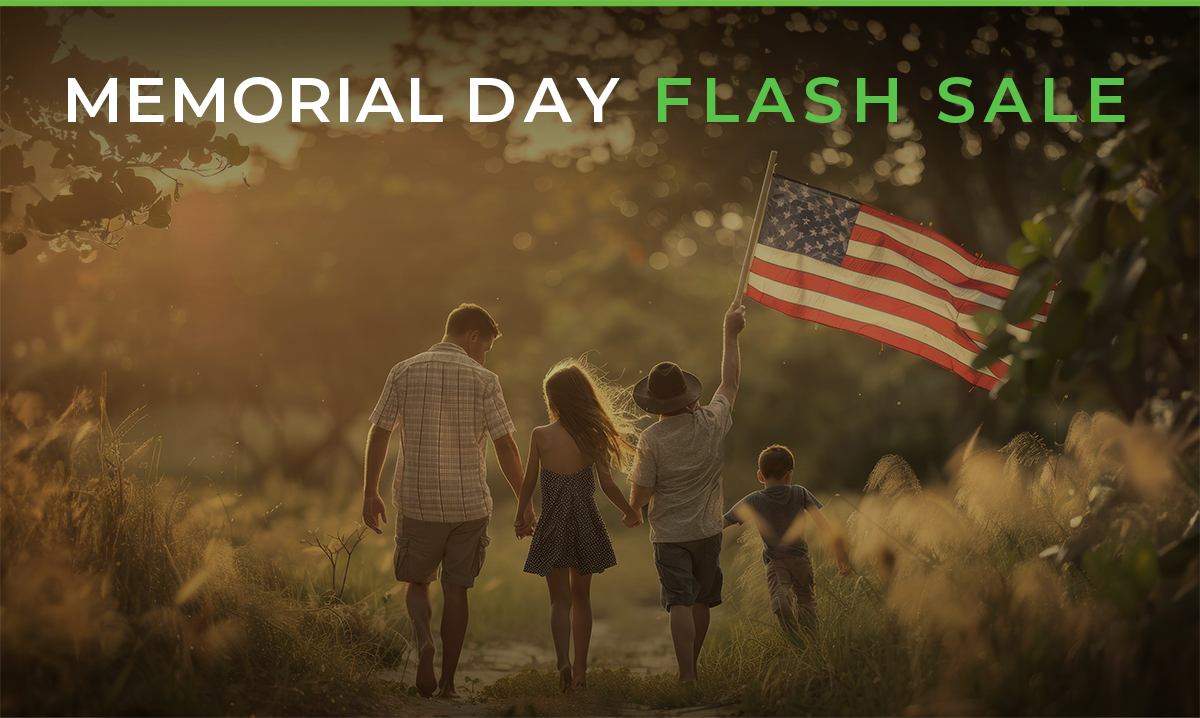 Memorial Day Flash Sale