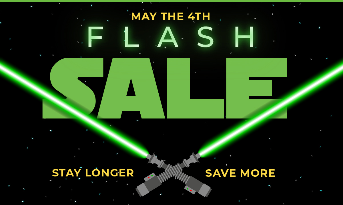 May the 4TH Flash Sale