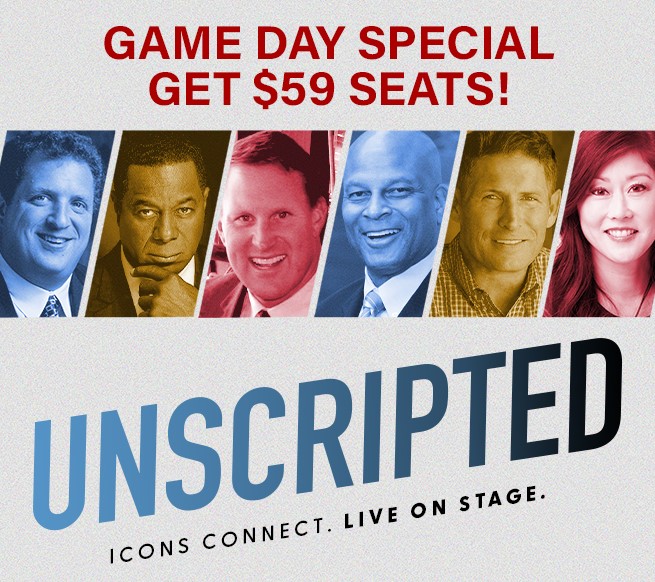 $59 Tix: Unscripted San Francisco 49ers Live at the Curran